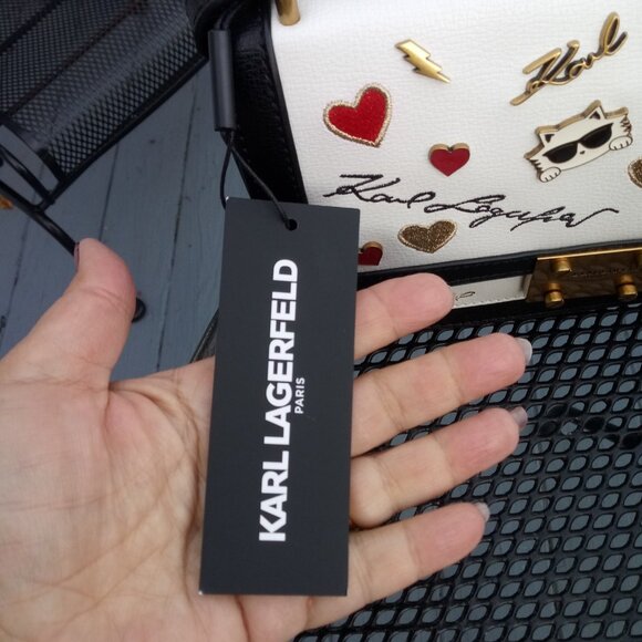 KARL LAGERFELD PARIS Corinne Crossbody Bag $ 248 - Picture 3 of 7